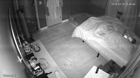 HCM Voyeur: Hacked IP cam solo masturbation